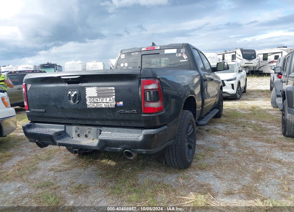 2020 RAM 1500 BIG HORN 4X4 6'4 BOX VIN: 1C6SRFBT3LN367434
