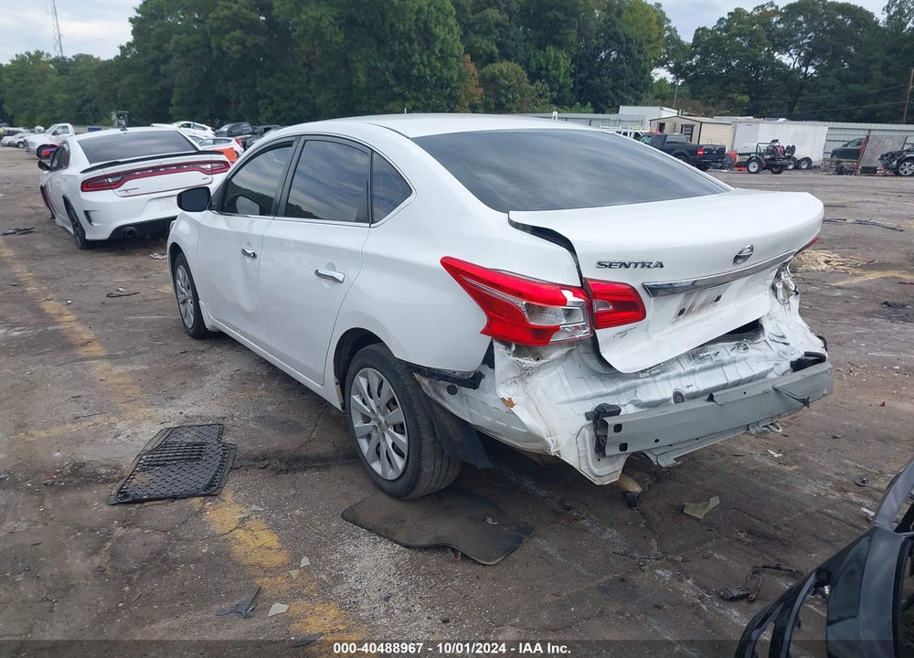 2018 NISSAN SENTRA S VIN: 3N1AB7AP5JY315597