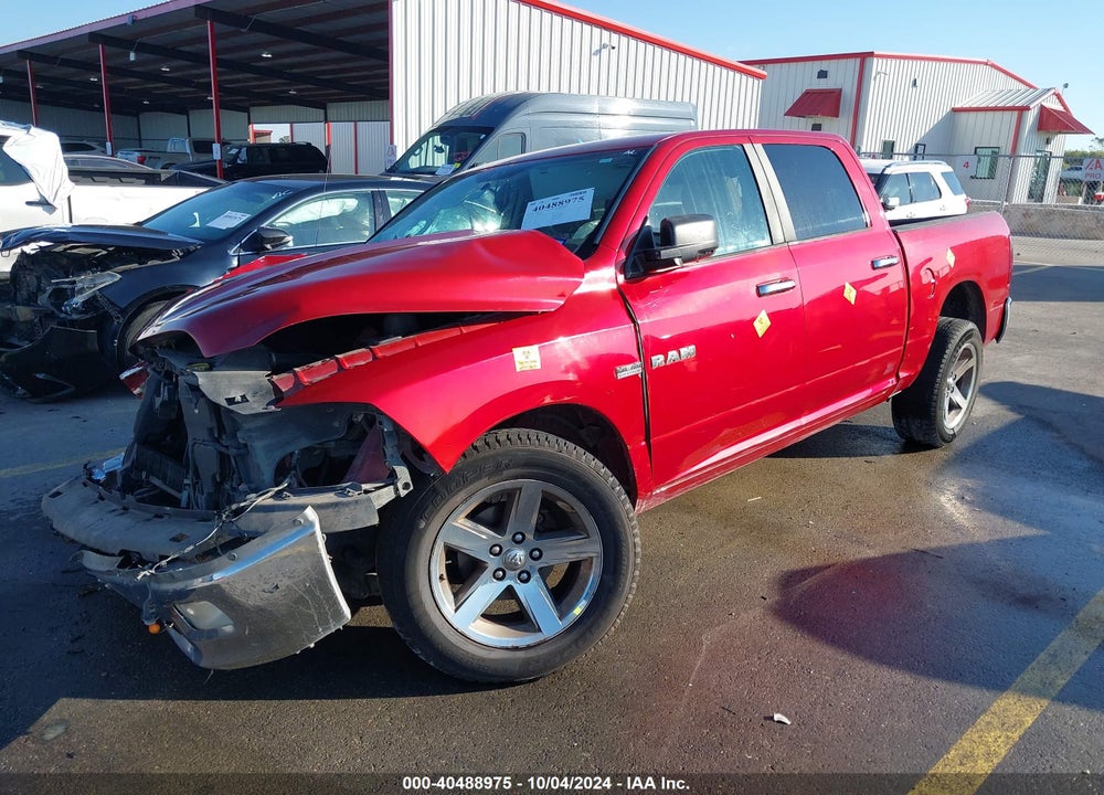2010 DODGE RAM 1500 SLT/SPORT/TRX VIN: 1D7RV1CT5AS239351