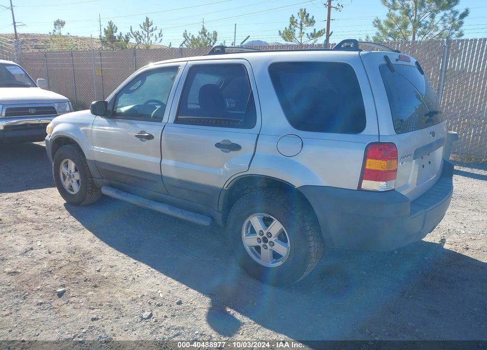 2007 FORD ESCAPE XLS/XLS MANUAL VIN: 1FMCU92Z17KA29504