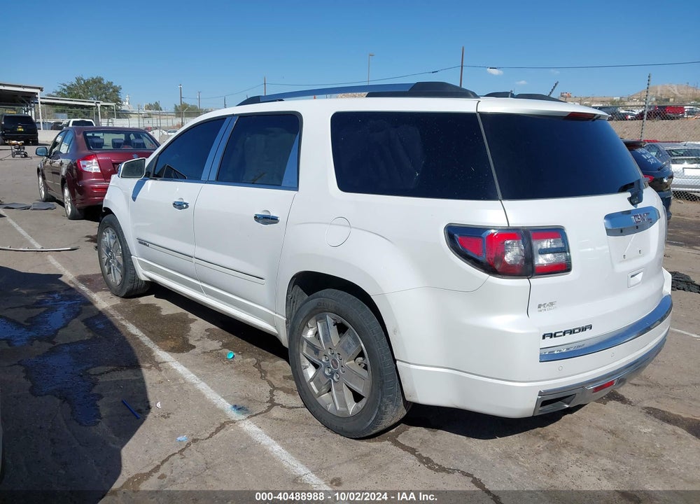 2016 GMC ACADIA DENALI VIN: 1GKKRTKD3GJ265374