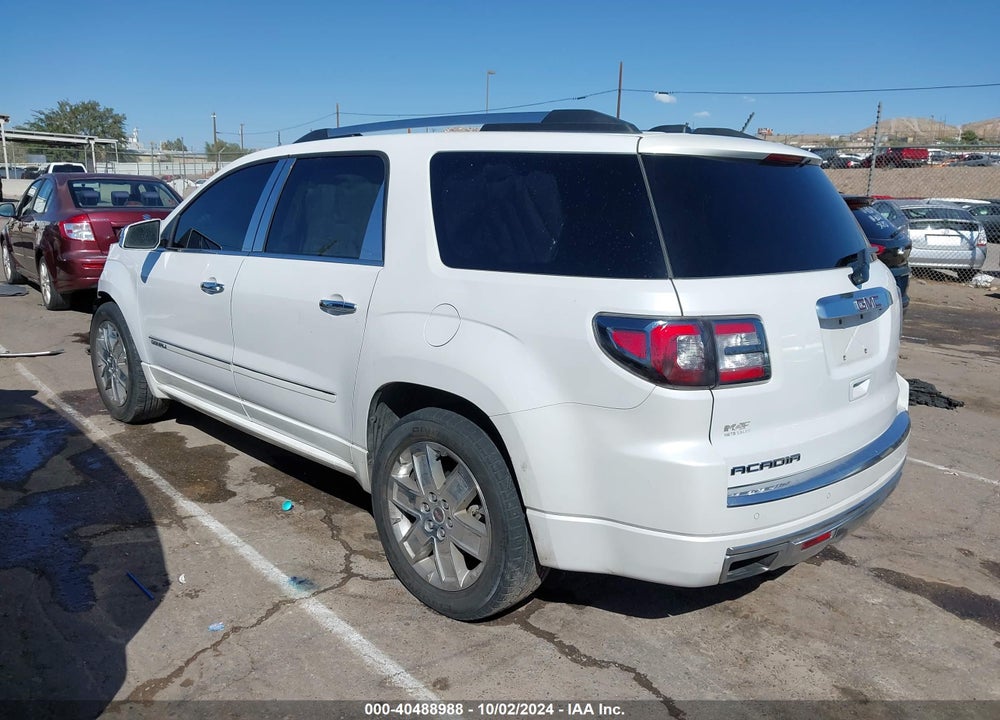2016 GMC ACADIA DENALI VIN: 1GKKRTKD3GJ265374
