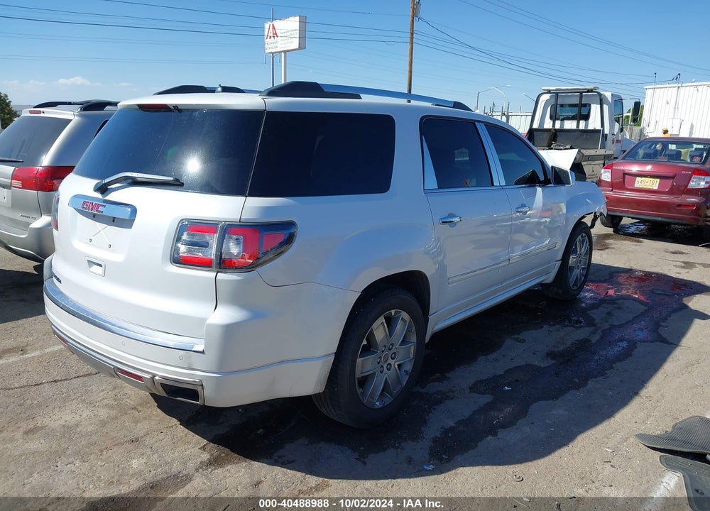 2016 GMC ACADIA DENALI VIN: 1GKKRTKD3GJ265374
