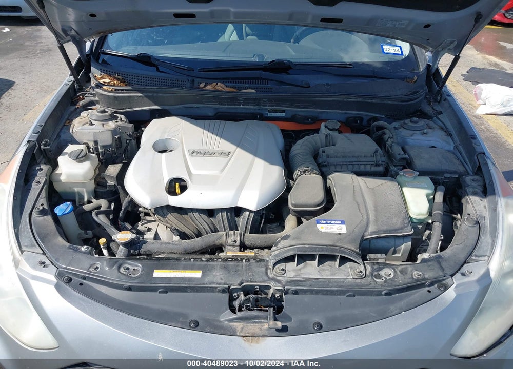 2011 HYUNDAI SONATA HYBRID VIN: KMHEC4A42BA004808