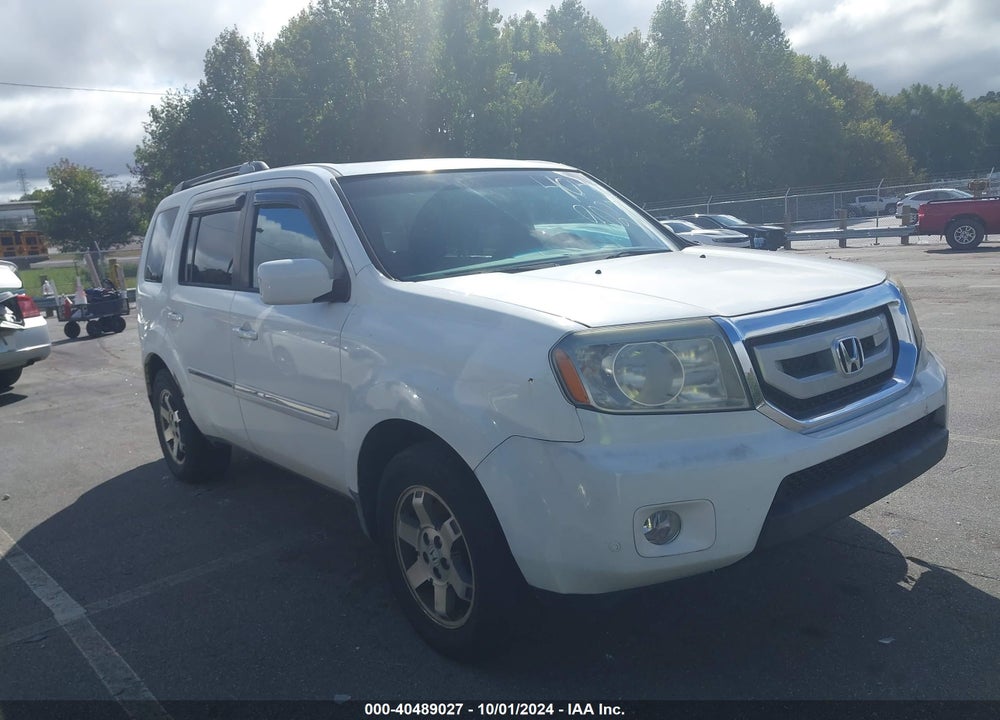 2010 HONDA PILOT TOURING VIN: 5FNYF4H97AB040106
