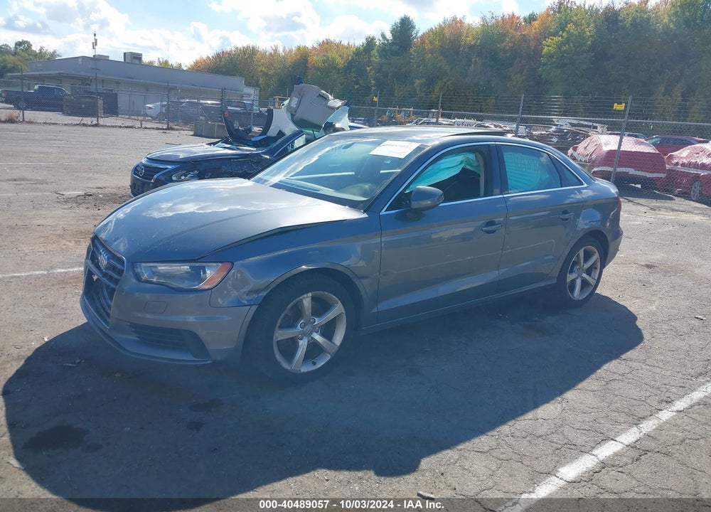 2015 AUDI A3 1.8T PREMIUM VIN: WAUACGFF7F1020844