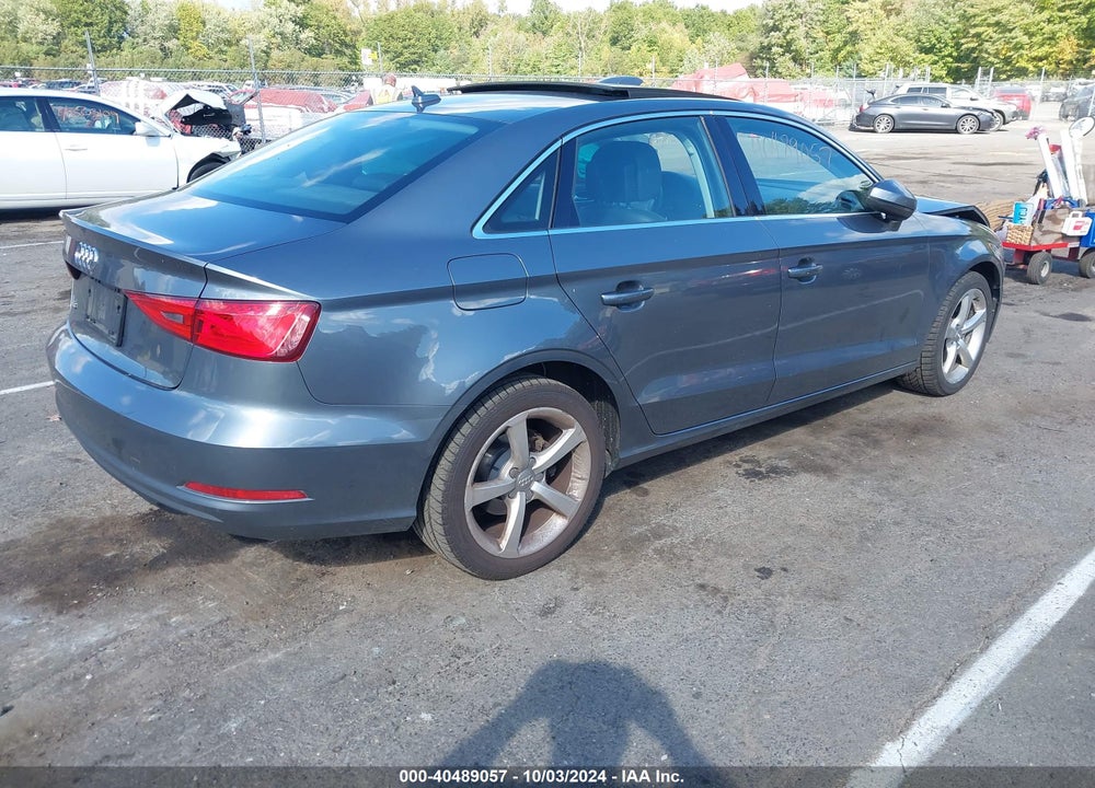 2015 AUDI A3 1.8T PREMIUM VIN: WAUACGFF7F1020844