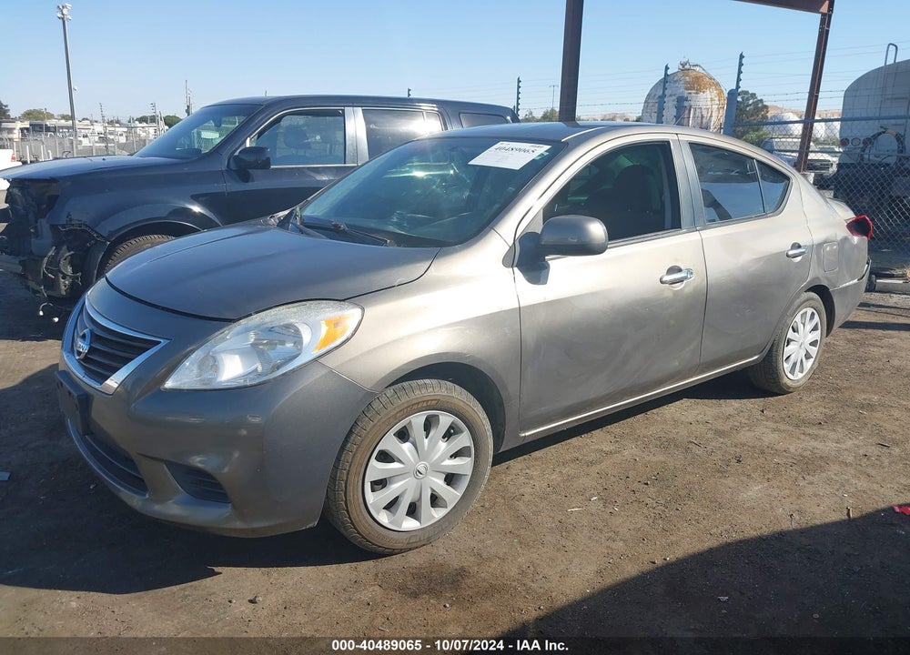 2012 NISSAN VERSA VIN: 3N1CN7AP9CL836502
