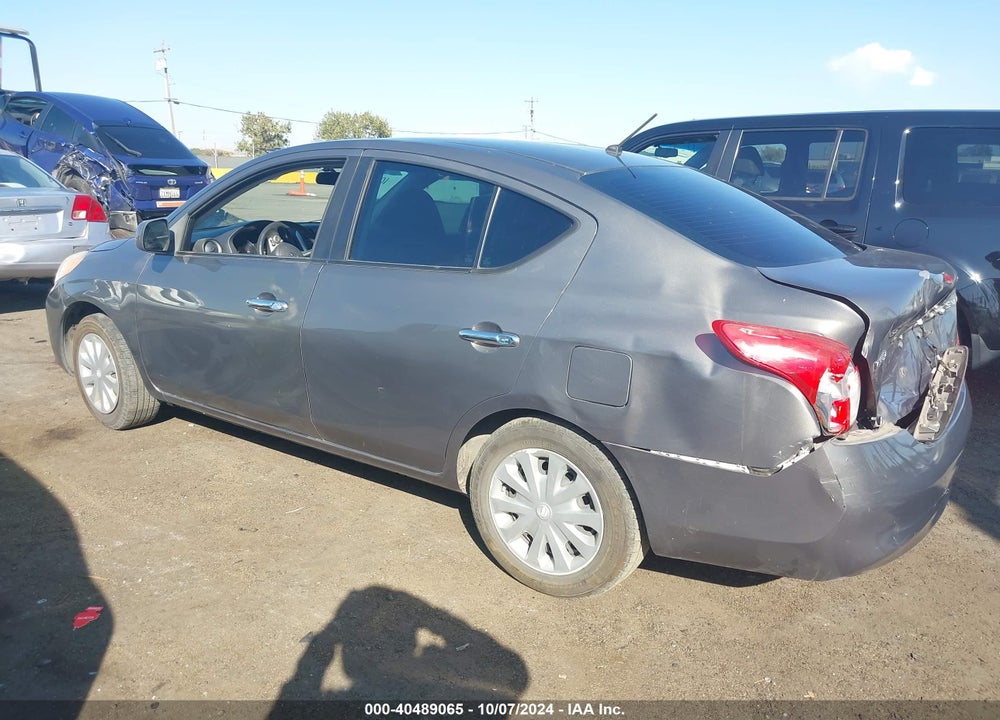2012 NISSAN VERSA VIN: 3N1CN7AP9CL836502