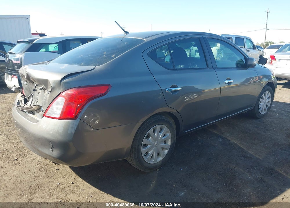 2012 NISSAN VERSA VIN: 3N1CN7AP9CL836502