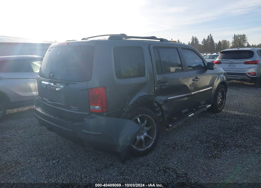 2009 HONDA PILOT TOURING VIN: 5FNYF48939B013898