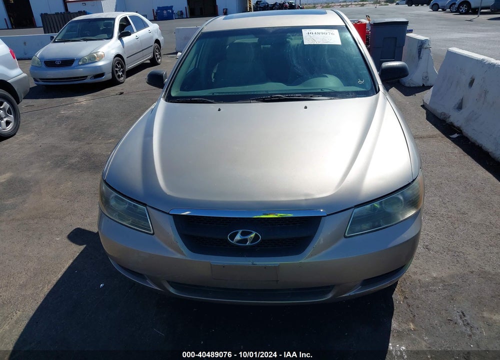 2008 HYUNDAI SONATA GLS V6 VIN: 5NPET46F78H357108