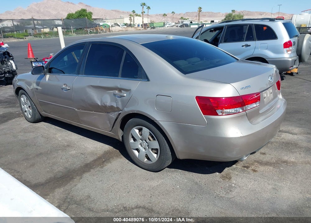 2008 HYUNDAI SONATA GLS V6 VIN: 5NPET46F78H357108