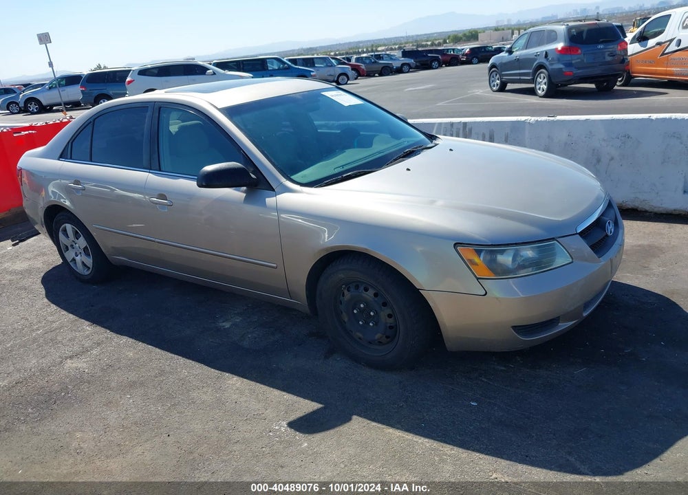2008 HYUNDAI SONATA GLS V6 VIN: 5NPET46F78H357108