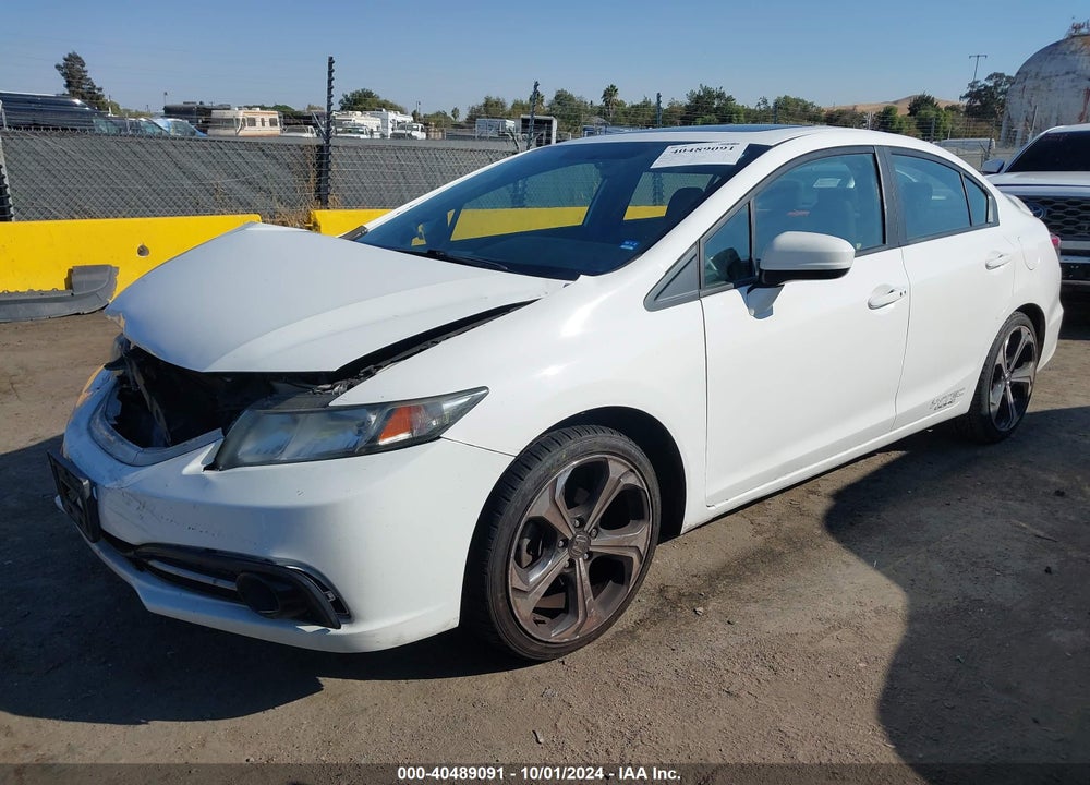 2015 HONDA CIVIC SI VIN: 2HGFB6E55FH708536
