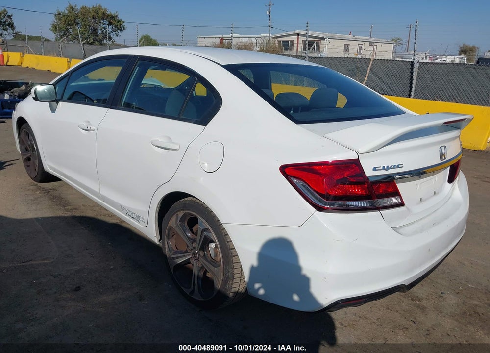 2015 HONDA CIVIC SI VIN: 2HGFB6E55FH708536