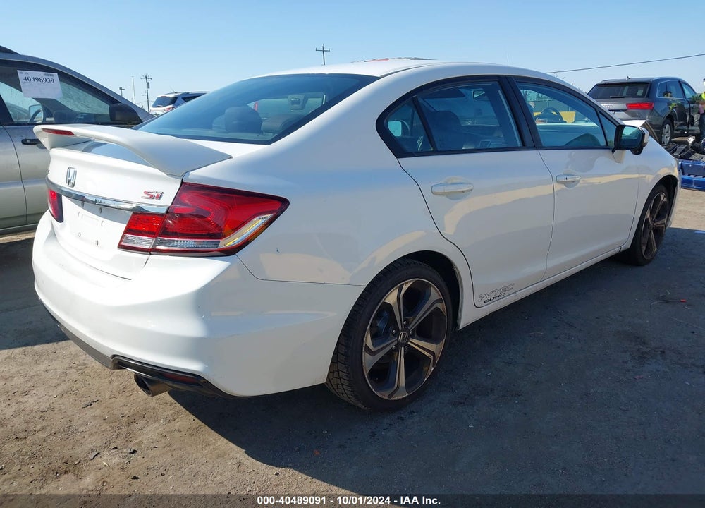2015 HONDA CIVIC SI VIN: 2HGFB6E55FH708536