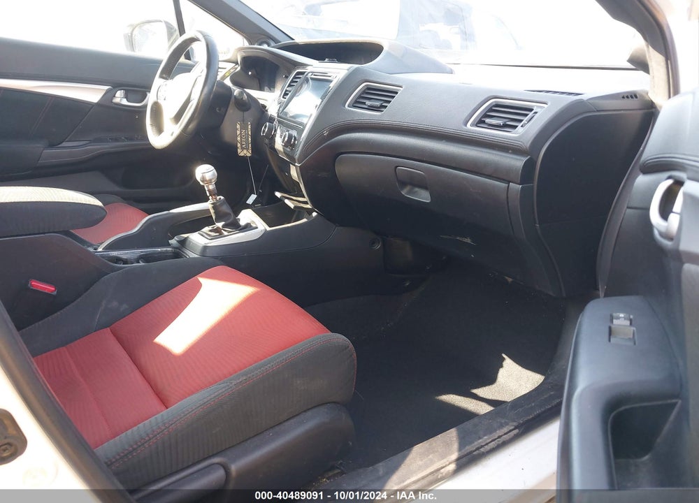 2015 HONDA CIVIC SI VIN: 2HGFB6E55FH708536