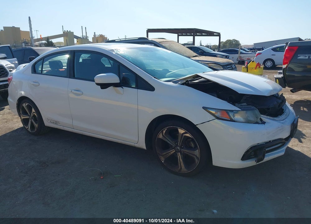 2015 HONDA CIVIC SI VIN: 2HGFB6E55FH708536