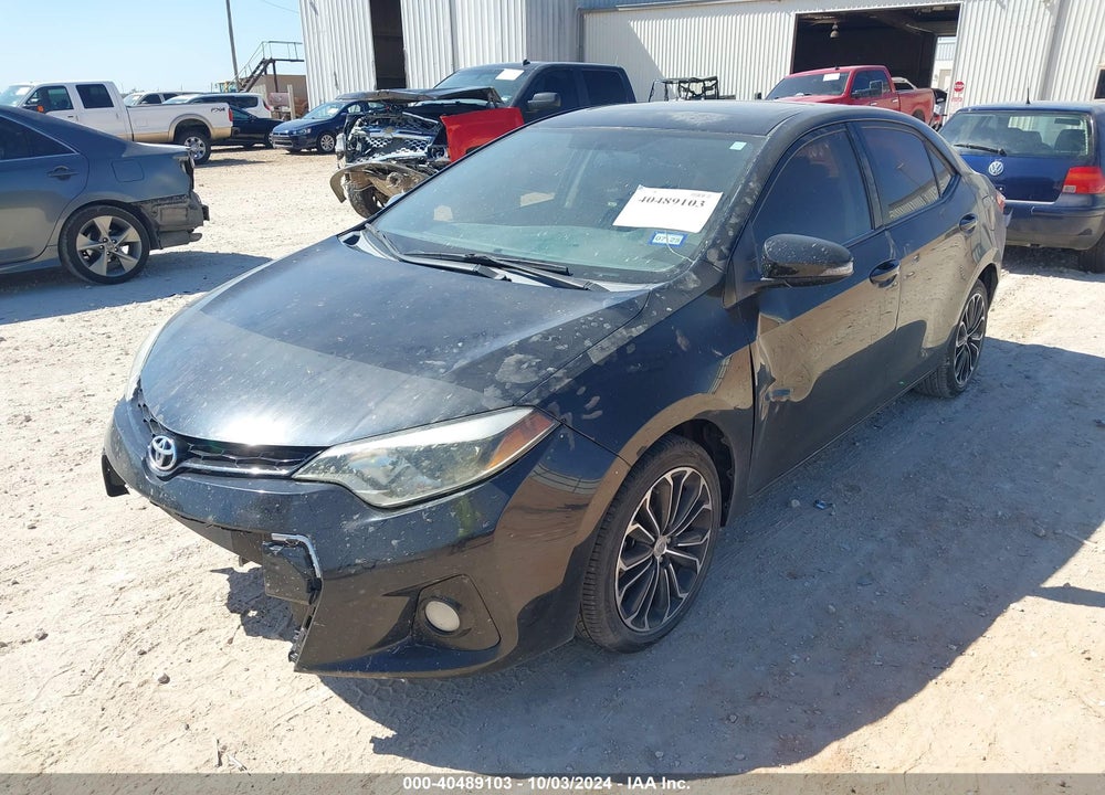 2014 TOYOTA COROLLA S PLUS VIN: 5YFBURHE6EP060833
