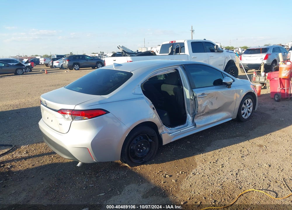 2024 TOYOTA COROLLA LE VIN: 5YFB4MDEXRP156897