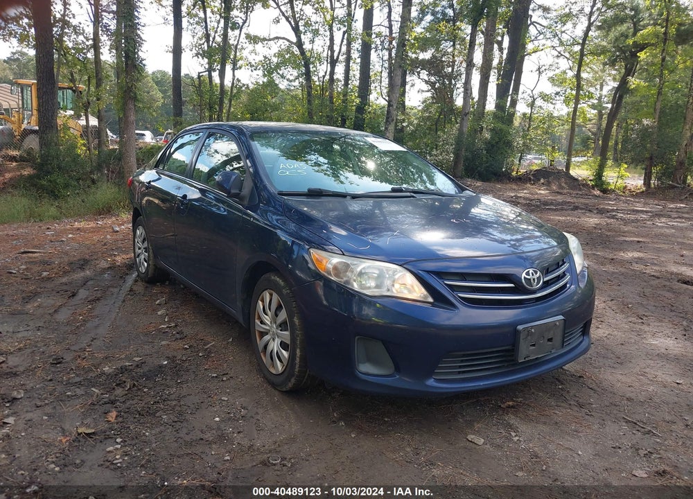 2013 TOYOTA COROLLA LE VIN: 2T1BU4EE8DC055221