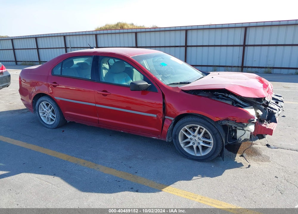 2012 FORD FUSION S VIN: 3FAHP0GA1CR199115