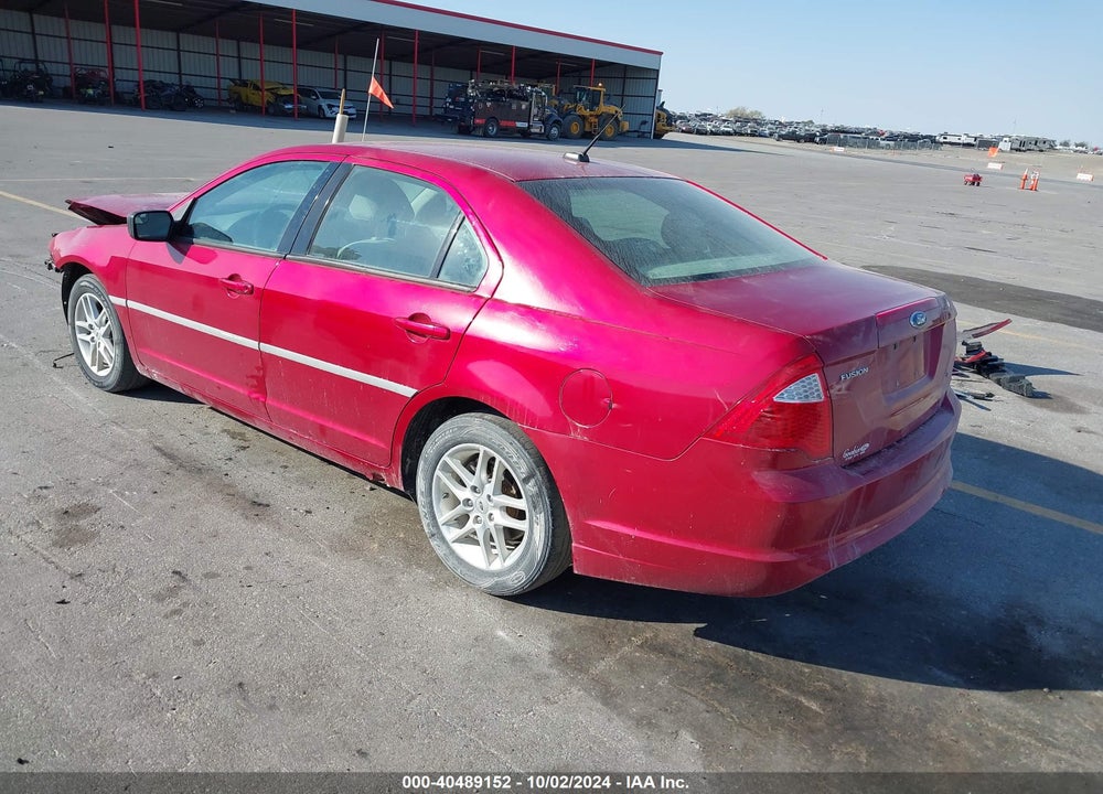 2012 FORD FUSION S VIN: 3FAHP0GA1CR199115