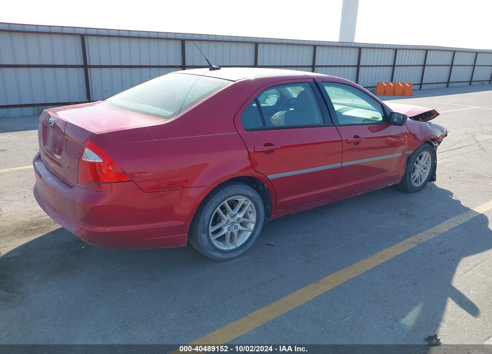 2012 FORD FUSION S VIN: 3FAHP0GA1CR199115