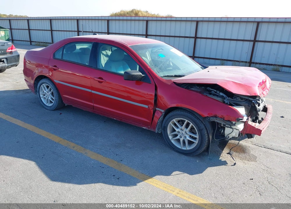 2012 FORD FUSION S VIN: 3FAHP0GA1CR199115