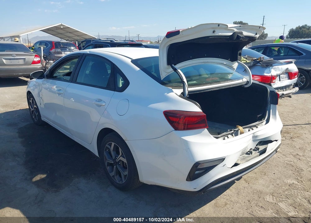 2021 KIA FORTE LXS VIN: 3KPF24AD9ME296453