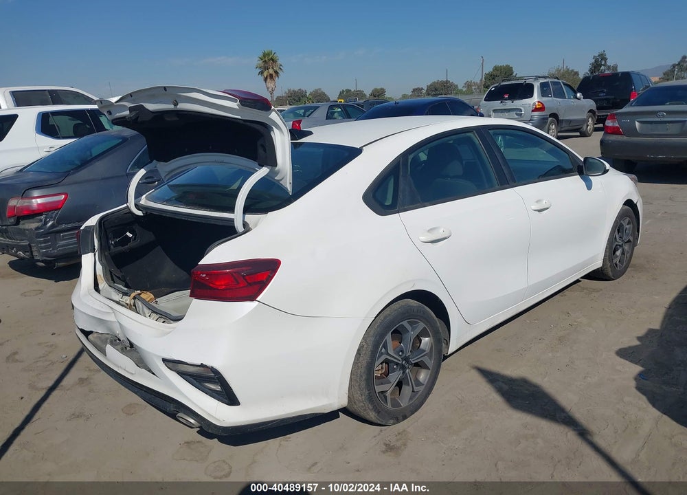 2021 KIA FORTE LXS VIN: 3KPF24AD9ME296453