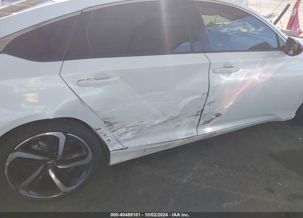 2022 HONDA ACCORD HYBRID SPORT VIN: 1HGCV3F24NA042487