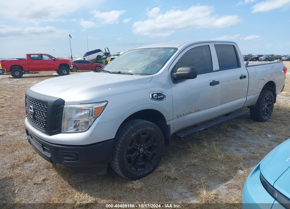 2017 NISSAN TITAN XD S DIESEL VIN: 1N6BA1F17HN561139