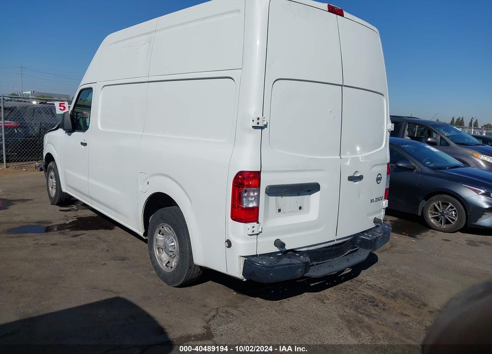 2017 NISSAN NV CARGO NV2500 HD SV V6 VIN: 1N6BF0LY2HN803963