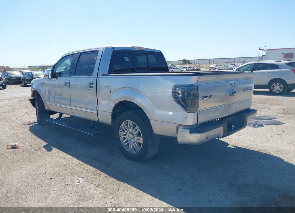 2009 FORD F-150 PLATINUM VIN: 1FTPW12V49FA78772