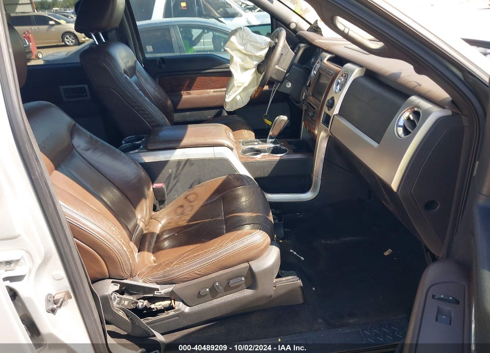 2009 FORD F-150 PLATINUM VIN: 1FTPW12V49FA78772
