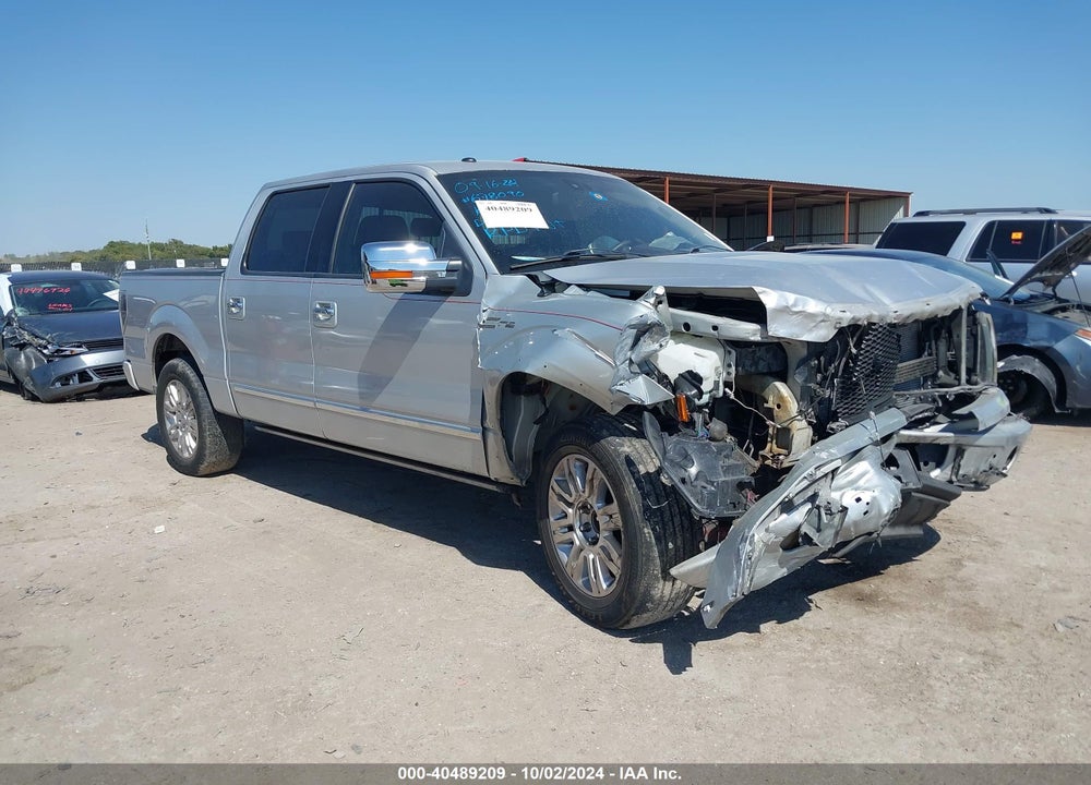 2009 FORD F-150 PLATINUM VIN: 1FTPW12V49FA78772