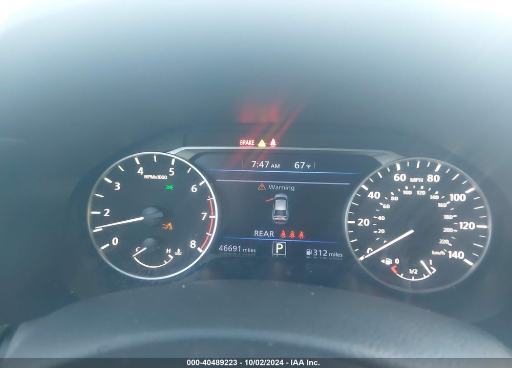 2023 NISSAN ALTIMA SV FWD VIN: 1N4BL4DV2PN312837