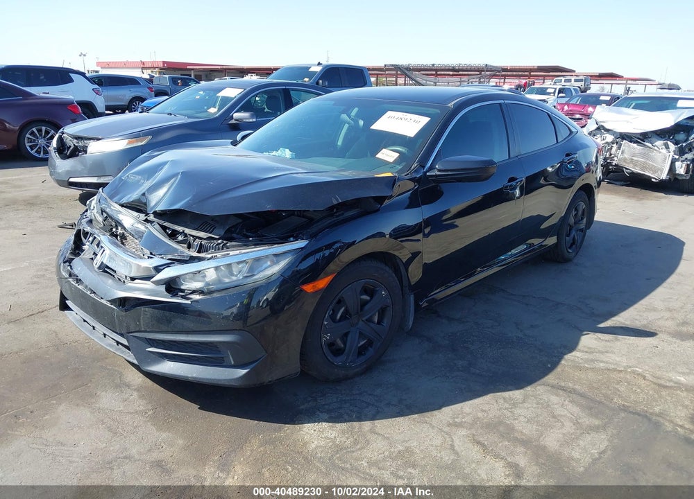 2017 HONDA CIVIC LX VIN: 19XFC2F52HE005784