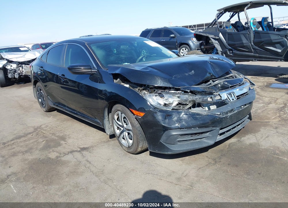 2017 HONDA CIVIC LX VIN: 19XFC2F52HE005784