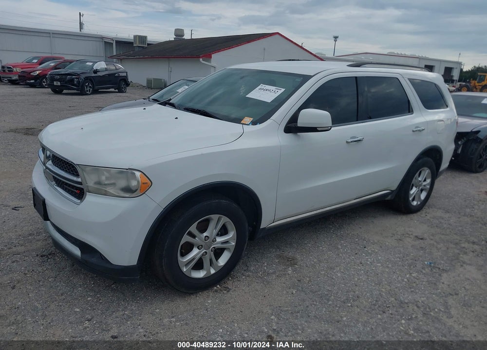 2013 DODGE DURANGO CREW VIN: 1C4RDHDG1DC659453