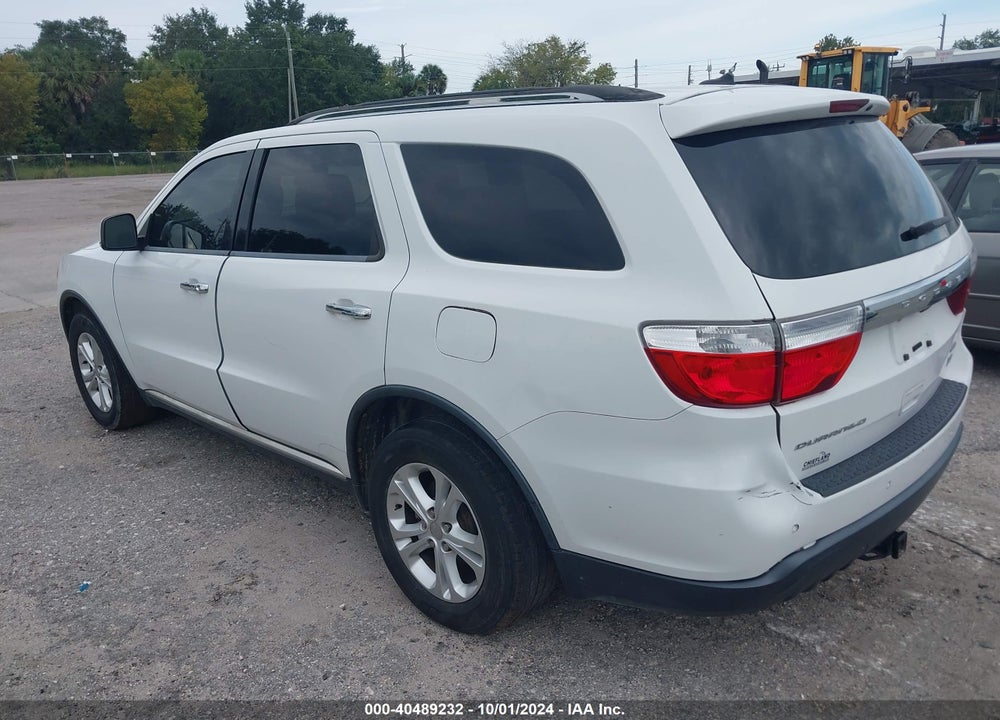 2013 DODGE DURANGO CREW VIN: 1C4RDHDG1DC659453