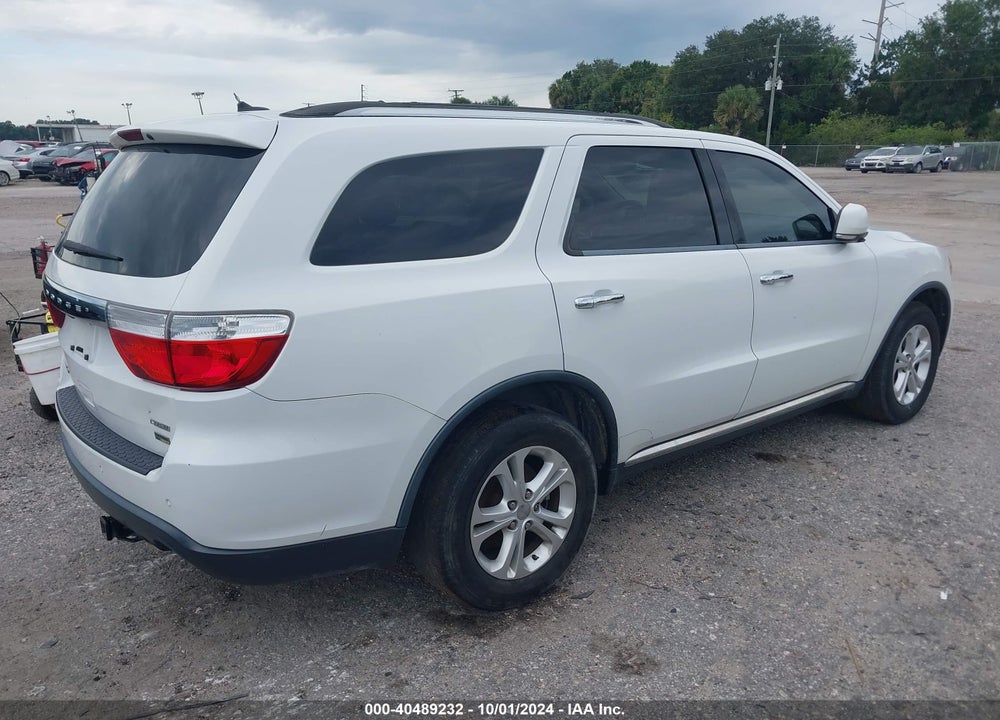 2013 DODGE DURANGO CREW VIN: 1C4RDHDG1DC659453