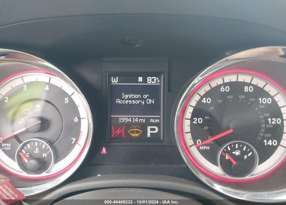 2013 DODGE DURANGO CREW VIN: 1C4RDHDG1DC659453