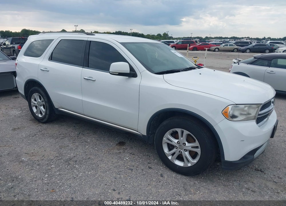 2013 DODGE DURANGO CREW VIN: 1C4RDHDG1DC659453