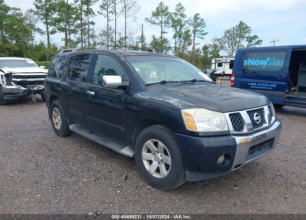 2004 NISSAN PATHFINDER ARMADA LE VIN: 5N1AA08AX4N727276