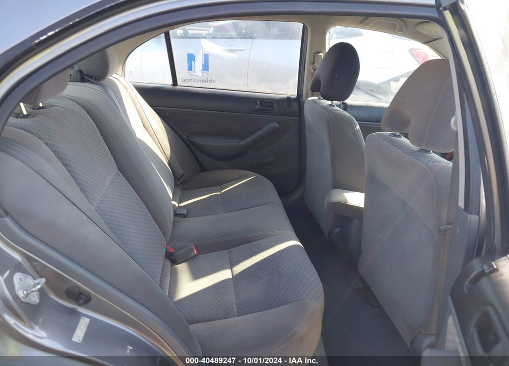 2005 HONDA CIVIC VP VIN: 1HGES16365L025760