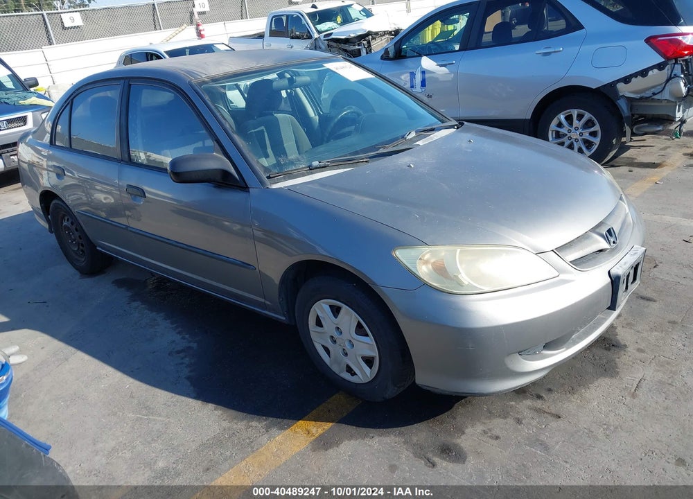 2005 HONDA CIVIC VP VIN: 1HGES16365L025760