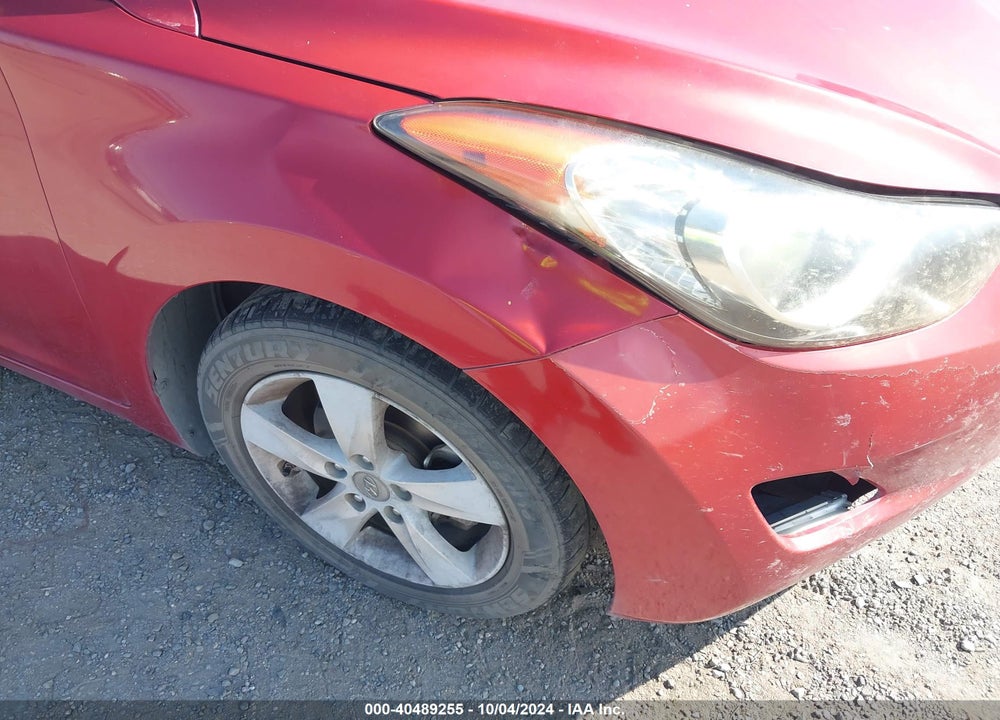 2013 HYUNDAI ELANTRA GLS VIN: KMHDH4AE2DU699007